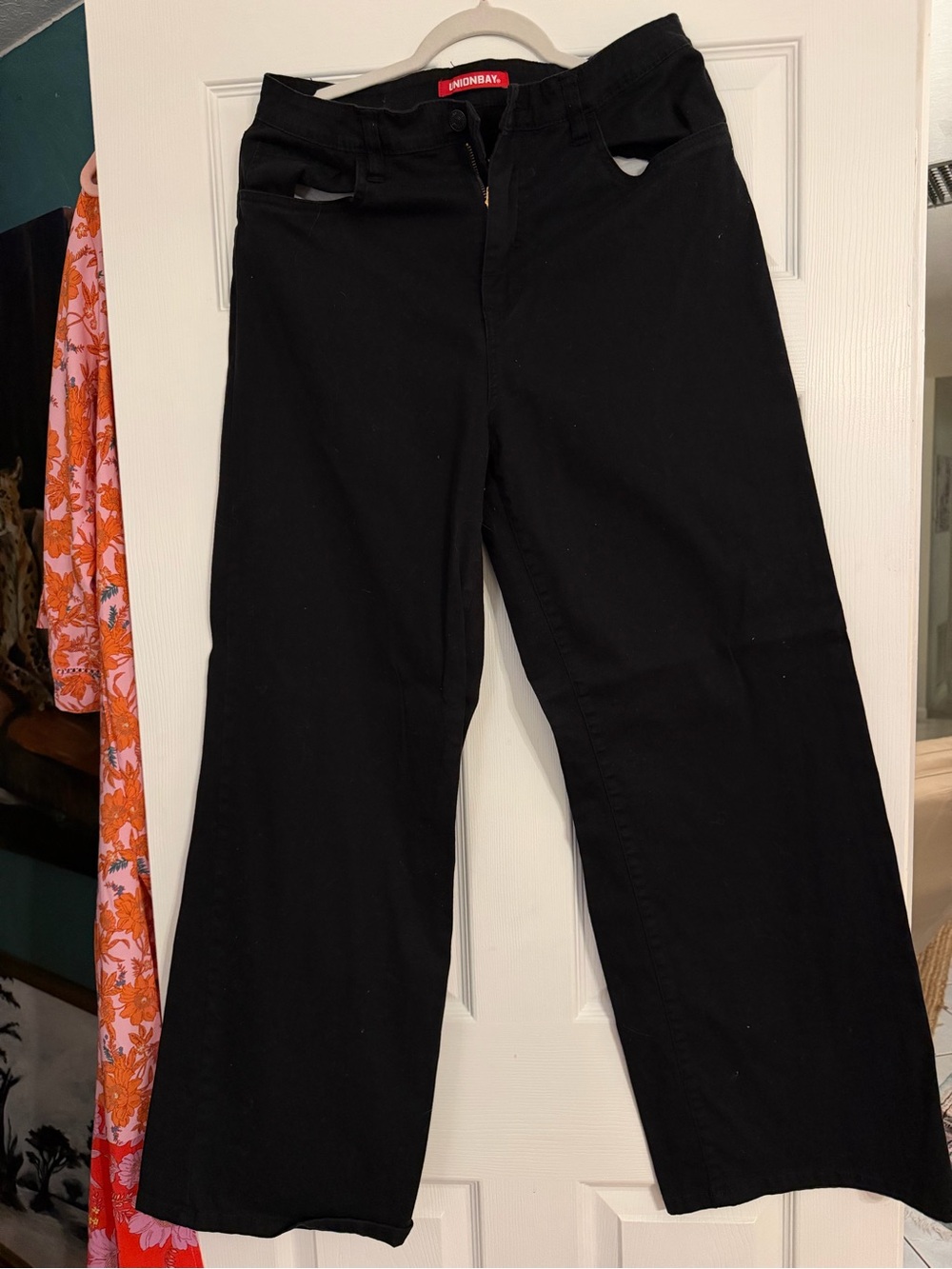 UNIONBAY Black Wide Leg Jeans - Classic Flare